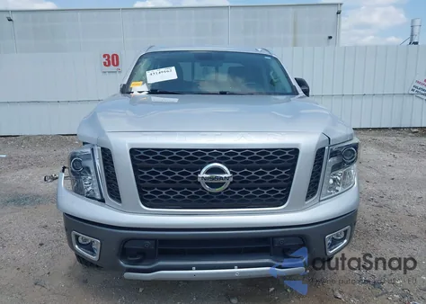 2019 Nissan Titan Pro-4X z USA, uszkodzony, nr VIN 1N6AA1E51KN523784